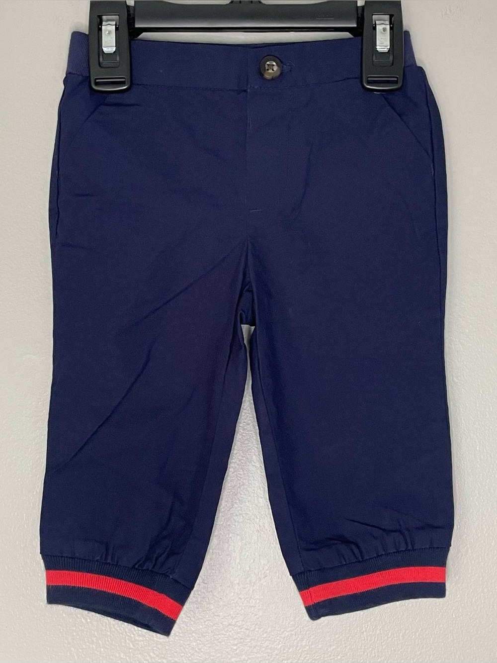 Janie and Jack Navy Blue Preppy Joggers NWT